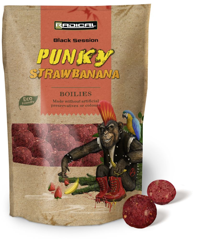 Radical Punky Strawbanana Boilies 20 Mm 1 Kg 1 Radical Punky Strawbanana Boilies 20 Mm 1 Kg