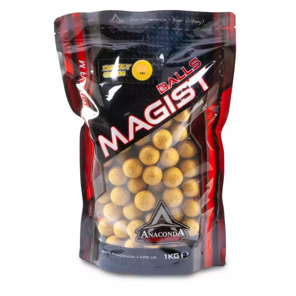 Anaconda Magist Balls Sweetcorn 20 Mm 1 Kg 1 Anaconda Magist Balls Sweetcorn 20 Mm 1 Kg