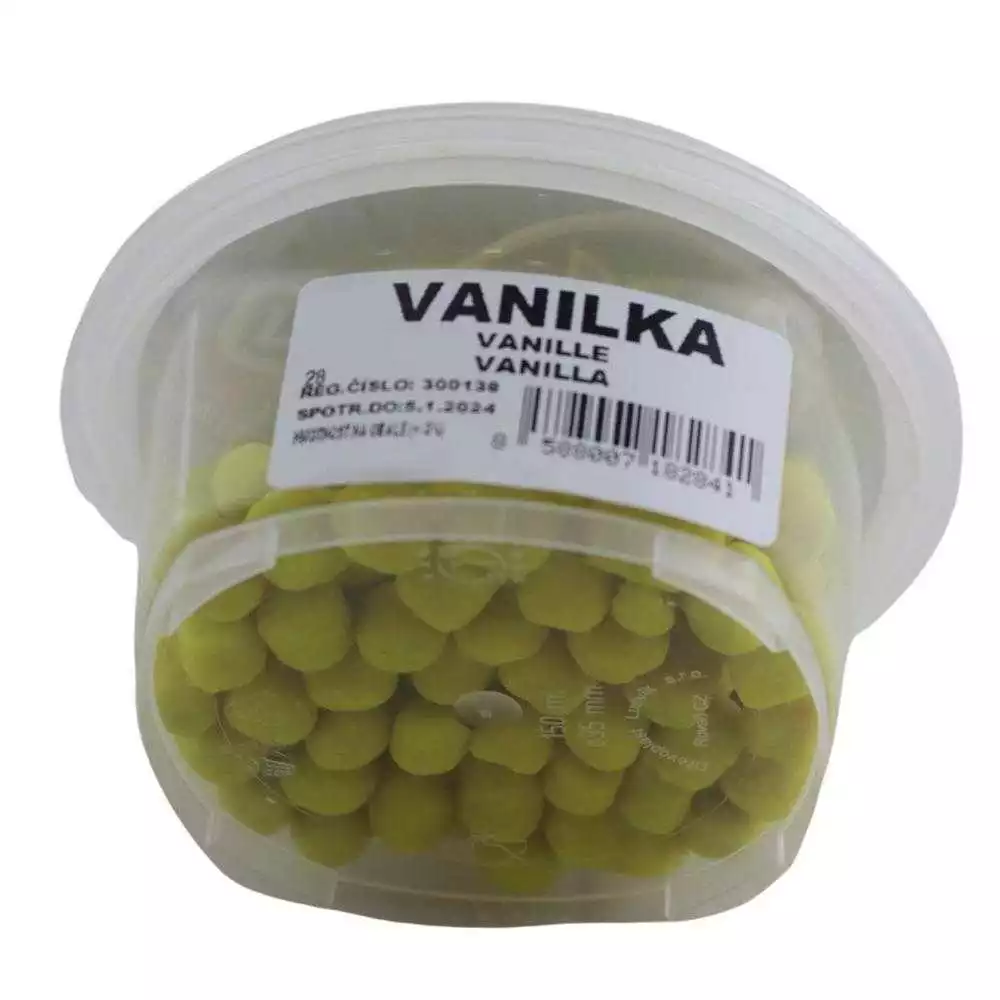 Herr Der Gewässer Poseidon Fluo Soft Pellets Floating Vanille 2 Herr Der Gewässer Poseidon Fluo Soft Pellets Floating Vanille – Bild 2
