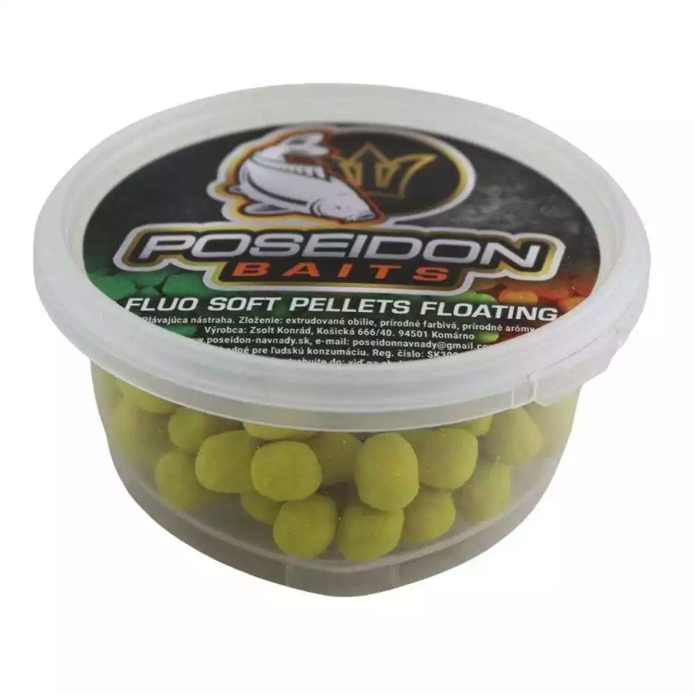 Herr Der Gewässer Poseidon Fluo Soft Pellets Floating Vanille 1 Herr Der Gewässer Poseidon Fluo Soft Pellets Floating Vanille