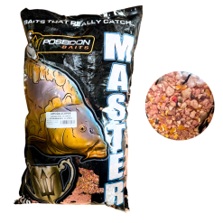 Herr Der Gewässer Poseidon Master 2kg Erdbeere Scopex