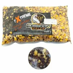 Herr Der Gewässer Poseidon Gekochte Partikel Mix 5 Mais Raps Weizen Hanf Tigernüsse 1,5 Kg