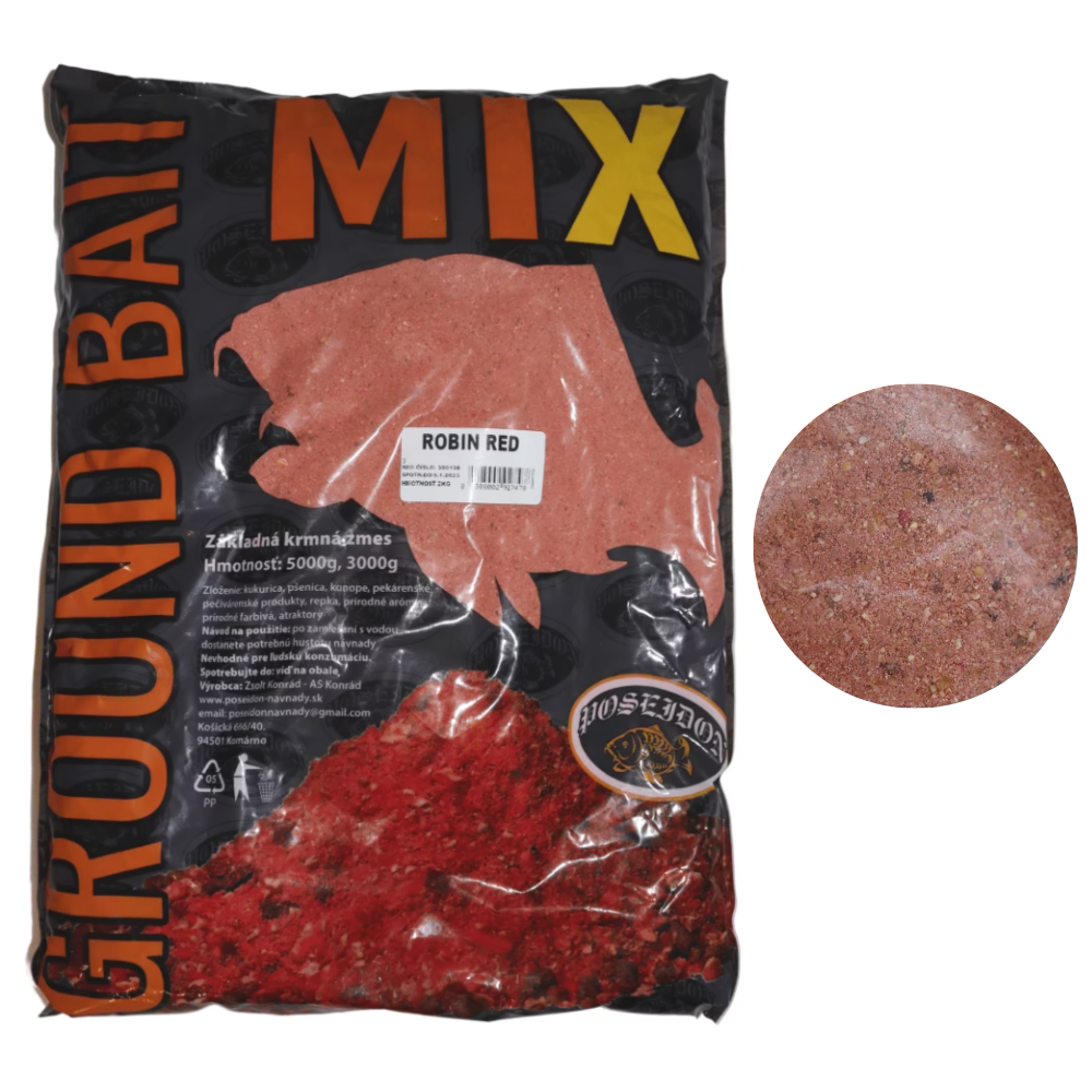 Herr Der Gewässer Poseidon Groundbait Mix Robin Red 5 Kg 1 Herr Der Gewässer Poseidon Groundbait Mix Robin Red 5 Kg