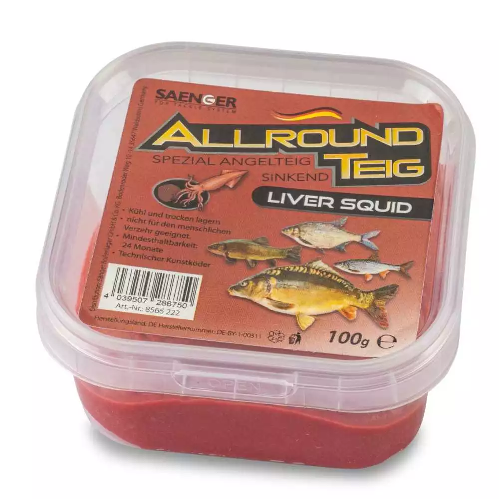 Sänger Allroundteig Liver Squid 100 G 1 Sänger Allroundteig Liver Squid 100 G
