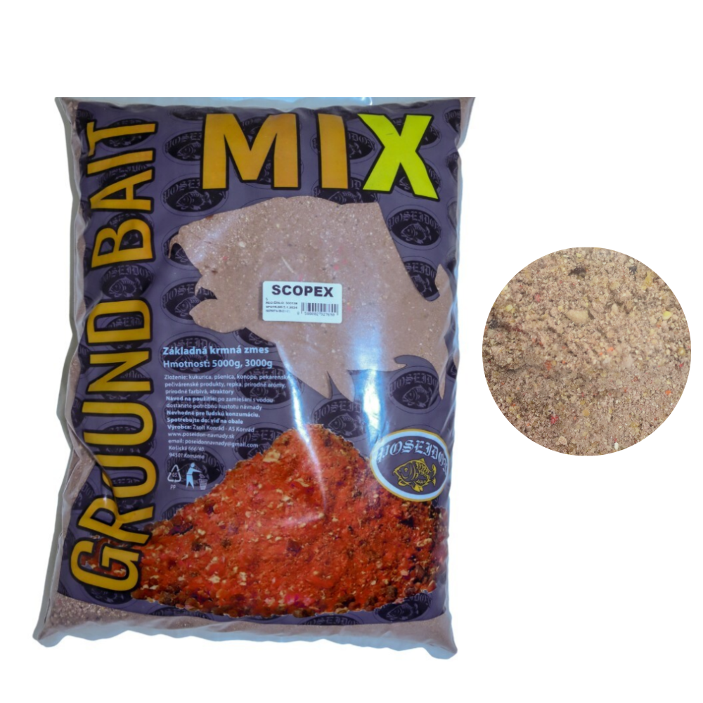 Herr Der Gewässer Poseidon Groundbait Mix Scopex 2 Kg 1 Herr Der Gewässer Poseidon Groundbait Mix Scopex 2 Kg