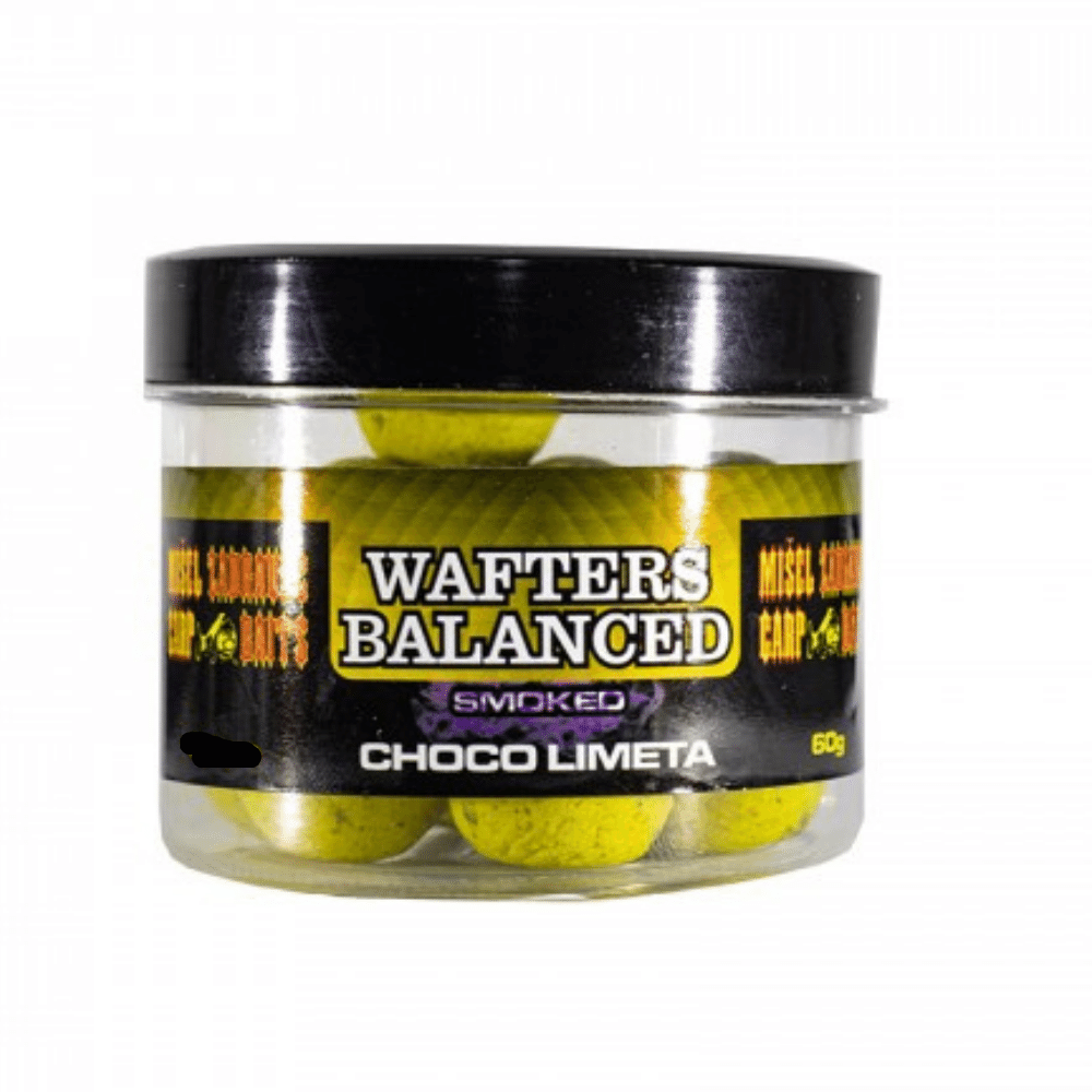 Zadravec Baits Wafters Balanced Smoked Choco Limeta 16 Mm 60 G 1 Zadravec Baits Wafters Balanced Smoked Choco Limeta 16 Mm 60 G