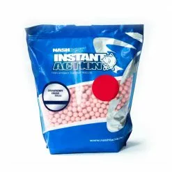 Nash Bait Strawberry Crush Boilies 1kg Mit 12mm