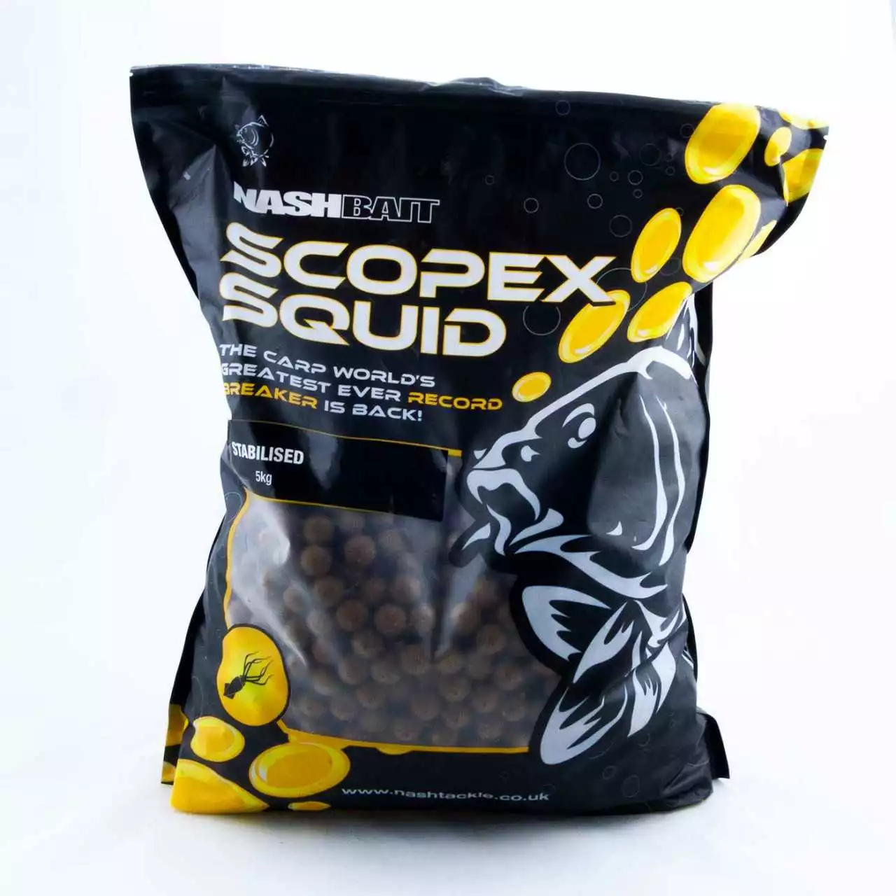 Nash Bait Scopex Squid Boilies 5kg Mit 15mm 1 Nash Bait Scopex Squid Boilies 5kg Mit 15mm