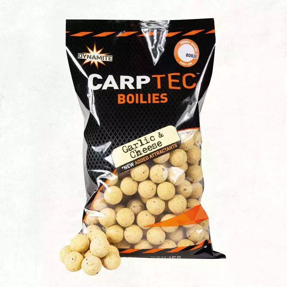 Dynamite Baits CarpTec Boilies Garlic & Cheese 15mm 2kg 1 Dynamite Baits CarpTec Boilies Garlic & Cheese 15mm 2kg
