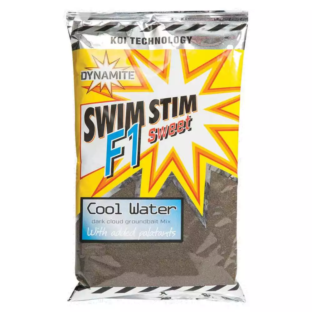 DYNAMITE BAITS Dynamite Bait Swim Stim F1 Groundbait 800g - Cool Water 1 DYNAMITE BAITS Dynamite Bait Swim Stim F1 Groundbait 800g - Cool Water