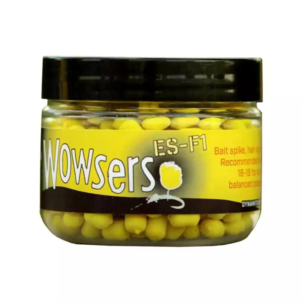 Dynamite Baits Wowsers Hookbaits ES-F1 9 Mm Yellow 1 Dynamite Baits Wowsers Hookbaits ES-F1 9 Mm Yellow