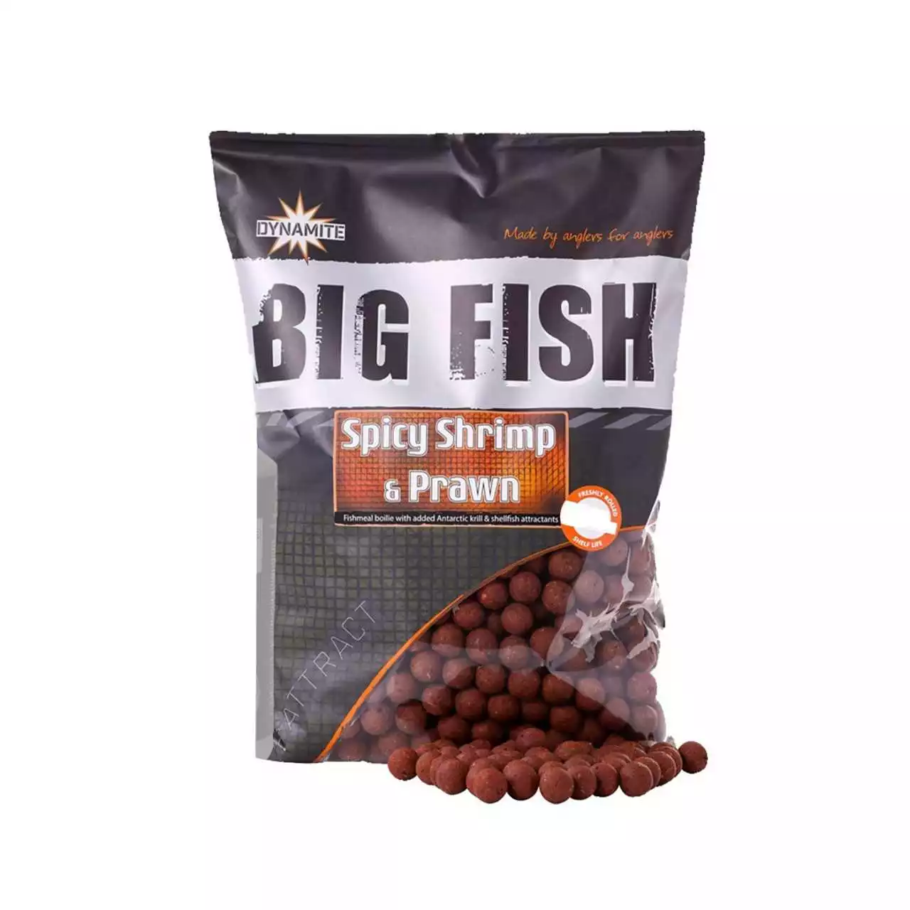 Dynamite Baits Boilies Spicy Shrimp & Prawn 1,8kg 15mm 1 Dynamite Baits Boilies Spicy Shrimp & Prawn 1,8kg 15mm